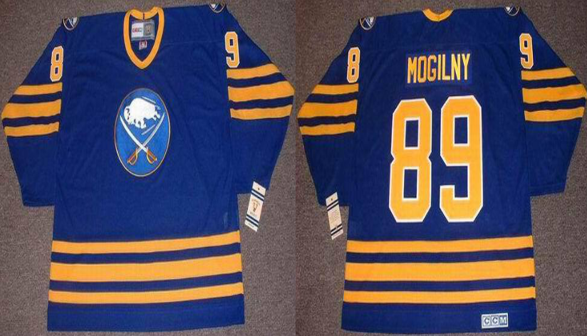 2019 Men Buffalo Sabres 99 Mogilny blue CCM NHL jerseys